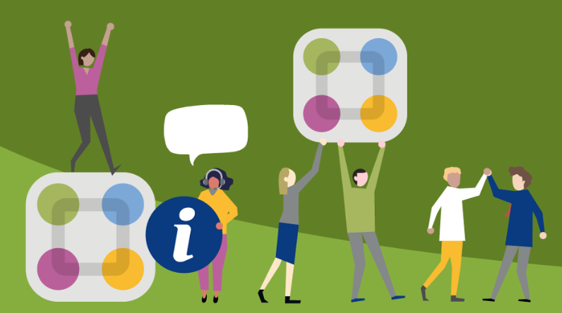 PSQ icons and people